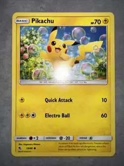 Pikachu 19/68 Pokemon 2019 Basic Regular - Image 1