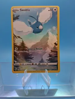 Pokemon TCG Swablu GG27/GG70 Crown Zenith: Galarian Gallery Holo Near Mint NM - Image 1