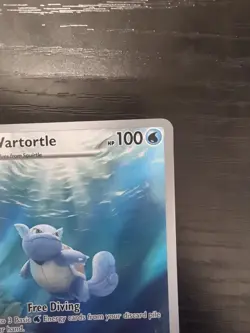 Pokemon TCG Wartortle Scarlet Violet-151 171/165 Holo Illustration Rare - Image 3