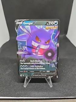 Gengar V 156/264 SWSH Fusion Strike Ultra Rare Pokemon - Image 1