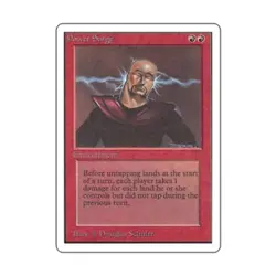 WOTC MtG Unlimited Power Surge (R) VG - Image 1