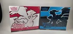 Pokemon Center TCG Black Bolt and White Flare ETBs (Factory Sealed) - Image 1