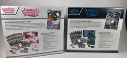 Pokemon Center TCG Black Bolt and White Flare ETBs (Factory Sealed) - Image 2