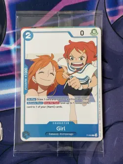 One Piece - 1x Girl P-096 - English Release Event Promo NM/M Sealed - Image 1