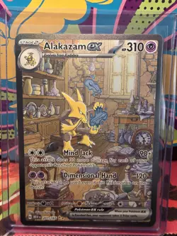 Alakazam 201/165 Sir Scarlet Violet 151 Pokemon TCG Card NM - Image 1