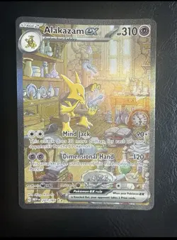 Alakazam 201/165 Sir Scarlet Violet 151 Pokemon TCG Card NM - Image 1