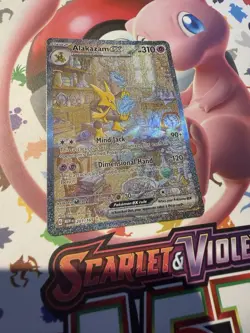 Alakazam 201/165 Sir Scarlet Violet 151 Pokemon TCG Card NM - Image 1