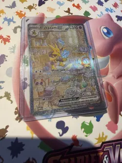 Alakazam 201/165 Sir Scarlet Violet 151 Pokemon TCG Card NM - Image 5