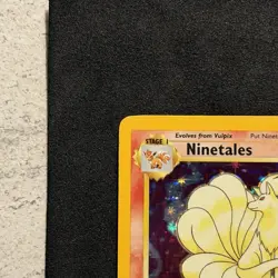 Ninetales 12/102 Pokemon Card TCG Base Set Unlimited Holo Rare - Image 4