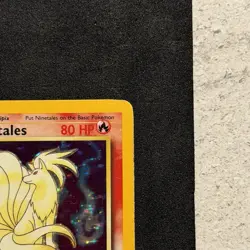 Ninetales 12/102 Pokemon Card TCG Base Set Unlimited Holo Rare - Image 5