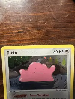 Pokemon TCG Ditto Card 4/112 FireRed & LeafGreen Holo LP - Image 5