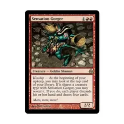 WOTC MtG Morningtide Sensation Gorger (R) (Foil) VG - Image 1