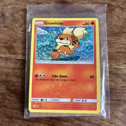Pokemon Card Growlithe - 1/12 LP McDonald's Promos 2018 Promo 001/012 - Image 1