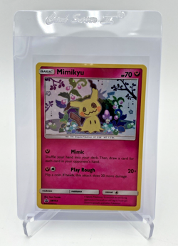 Mimikyu SM163 Holo Pokemon Sun & Moon Team Up Black Star Blister Promo Card - Image 1