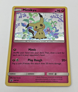 Mimikyu SM163 Holo Pokemon Sun & Moon Team Up Black Star Blister Promo Card - Image 2