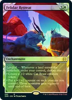 Felidar Retreat (Showcase) Foil English Mtg Magic (Mint-Nm) - Image 1