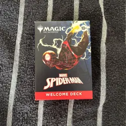 Spiderman Welcome Deck 2025 Magic The Gathering Mtg Green SEALED - Image 1