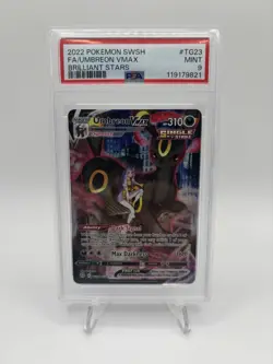 Pokemon Umbreon VMAX TCG TG23/TG30 Brilliant Stars Trainer Gallery PSA 9 - Image 1