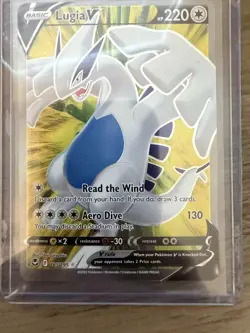 Pokemon TCG - Lugia V 185/195 Silver Tempest - Ultra Rare Full Art Holo - NM - Image 1