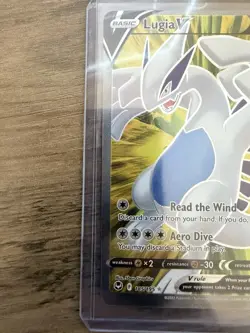 Pokemon TCG - Lugia V 185/195 Silver Tempest - Ultra Rare Full Art Holo - NM - Image 4