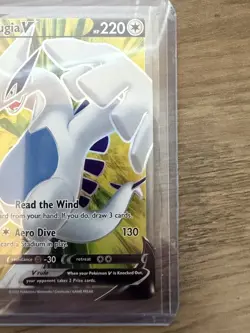 Pokemon TCG - Lugia V 185/195 Silver Tempest - Ultra Rare Full Art Holo - NM - Image 5