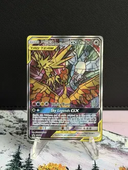 Moltres Articuno Zapdos GX Tag Team SM210 Black Star Promo Pokemon - Image 1