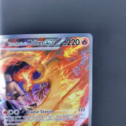 Pokemon TCG Team Rocket's Moltres 229/182 SIR Destined Rivals NM - Image 5