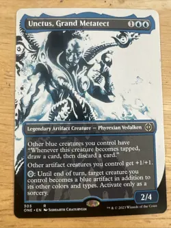 Unctus, Grand Metatect *Showcase Rare* Magic MtG x1 Phyrexia All Will Be One - Image 1