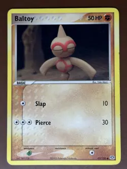 Baltoy #43/106 Emerald Pokemon tcg - Image 1