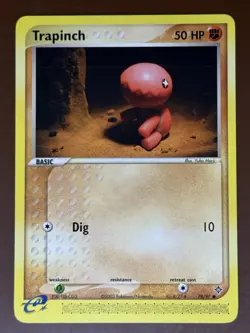 Trapinch #78/97 Dragon Pokemon tcg - Image 1