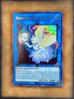 Yugioh Protector of The Agents - Moon GFP2-EN011 Ultra Rare 1st Ed NM - Image 1