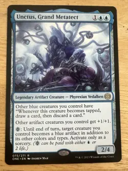 Unctus, Grand Metatect - Phyrexia: All Will Be One - Magic the Gathering MTG - Image 1