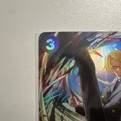 Bandai One Piece CCG Sanji OP12-070 Rare Alt Art Holo Character Card 5000 - Image 2