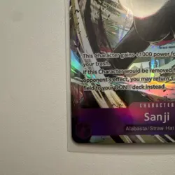 Bandai One Piece CCG Sanji OP12-070 Rare Alt Art Holo Character Card 5000 - Image 5