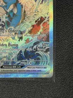 Kingdra EX 131 Pokemon TCG Black Star Promo Full Art Holo Foil Card Near Mint NM - Image 3