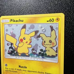 Pikachu SM162 Black Star Promo Card 🌀Swirl Holo - NM / Pack Fresh - Image 5