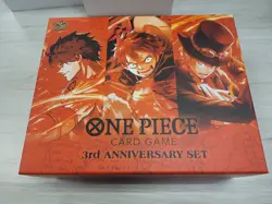 One Piece Card Game: Japanese 3rd Anniversary Set (ENGLISH VERSION) BRAND NEW - Image 1