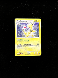 Pokemon TCG Secret Wonders Ampharos #1/132 Holo Rare Card MP - Image 1
