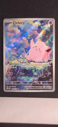 Pokemon Clefairy 094/088 Illustration Rare Holo Card Perfect Order Near Mint - Image 1