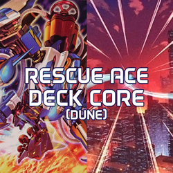 YuGiOh! Rescue-ACE Deck Core 6 Card Bundle DUNE 1st Edition NM - Image 1