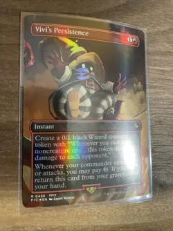 Vivi's Persistence (Borderless FOIL) R0458 MTG Commander: Final Fantasy - NM - Image 2