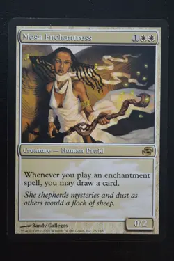 Magic The Gathering MTG MESA ENCHANTRESS Planar Chaos LP Lightly Played - Image 1