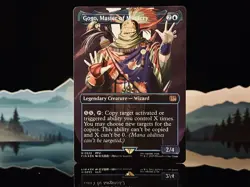 Gogo, Master of Mimicry #522 FIN M (Borderless) (Surge Foil) Final Fantasy MTG - Image 1