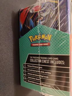 Pokemon Collector Chest Fall Tin Trading Cards New Sealed In Hand - Image 2