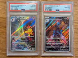 PSA 10 SEQ Armarouge 080/078 Ceruledge 109/106 AR Set Pokemon Card Japanese TCG - Image 1