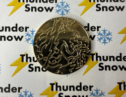 Pokemon Charizard Metal Coin Token 2022 Ultra Premium Collection⚡❄ - Image 1