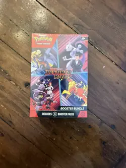 Pokemon Scarlet & Violet Destined Rivals Booster Bundle Sealed - Image 1