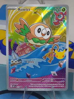 Rowlet Litten Popplio 30th Promo Set 43 44 45 Pokemon TCG First Partner - Image 2