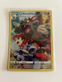 Hisuian Arcanine TG08/TG30 Ultra Rare Holo Near Mint Condition Lost Origin - Image 1