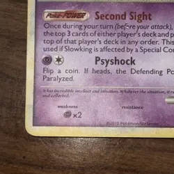 Pokemon Heartgold & SoulSilver Slowking 12/123 Holo Rare - Image 5